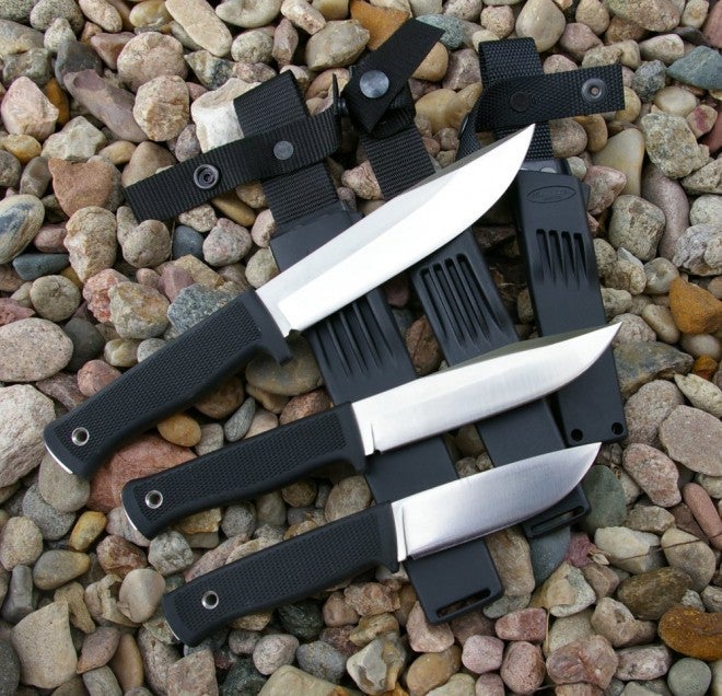 Fallkniven F1, S1, and A1 Knives