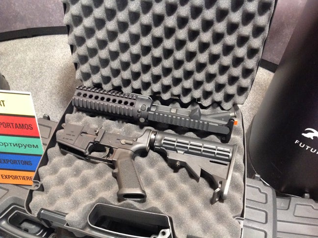 Compact Hydra AR Rifle Fits in a Pistol Case