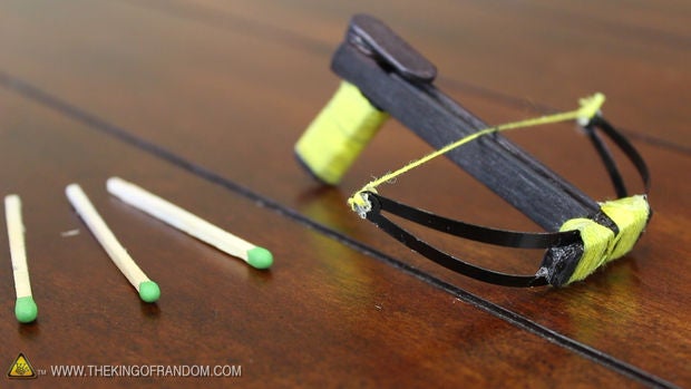 Video: Build This Super Awesome Tiny Crossbow