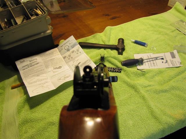 Installing Tech-Sight TSR200 on a Ruger 10/22