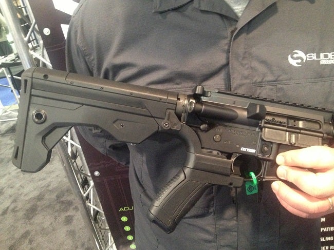 New Slide Fire Stocks for the AK and AR at the 2015 SHOT Show