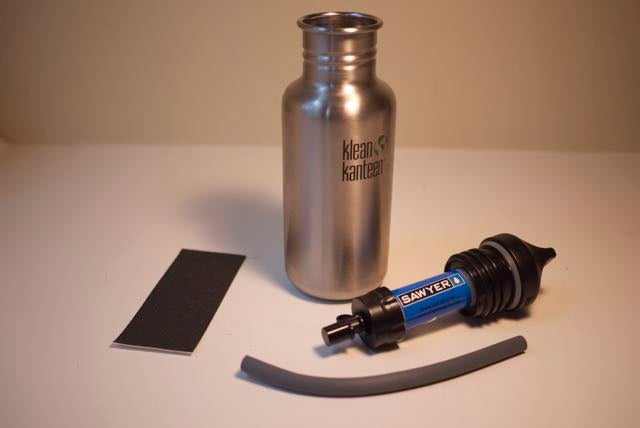 Hacking a Kleen Kanteen with a Sawyer Water Filter