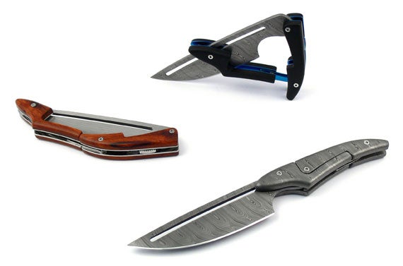 Three Interesting Folding Knife Designs