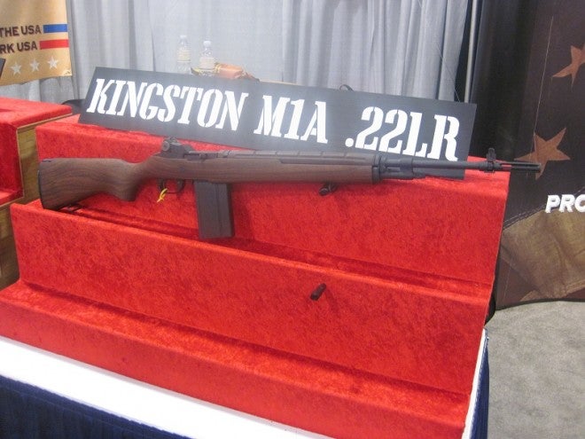 The Kingston Armory .22 LR M14 at the 2016 SHOT Show