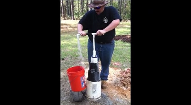 Watch: Digging a 20-Foot Well by Hand and Making a Cheap Hand Pump