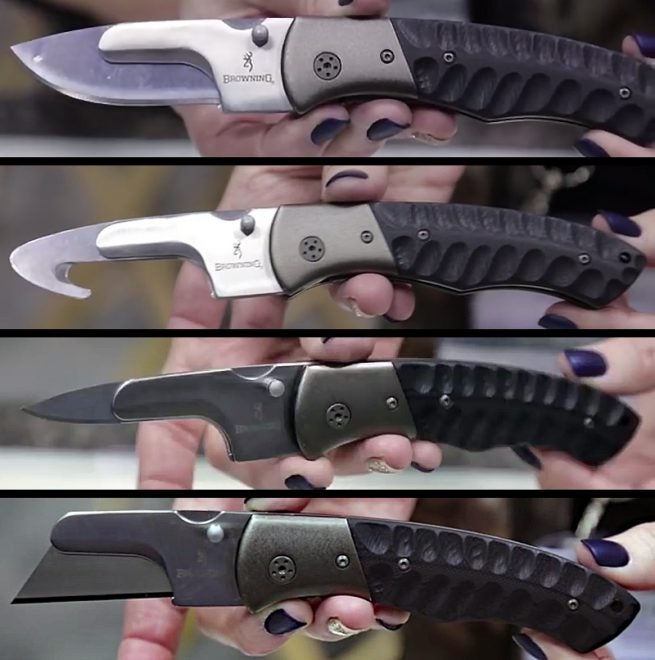 Watch: Browning Speed Load Replaceable-Blade Knives at 2017 ATA Show