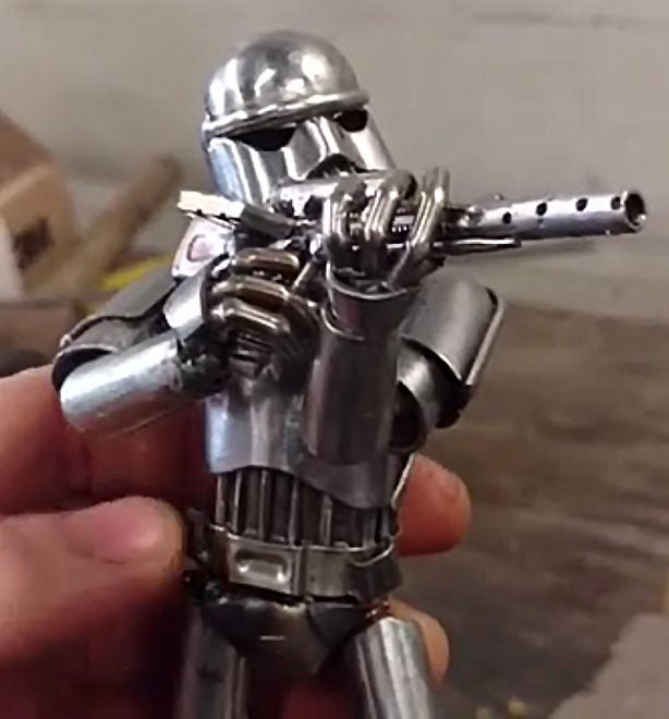 Tigger Welding’s Animated Storm Trooper “With Aiming Action”
