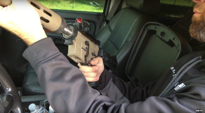 Watch: Breakdown 9mm AR Deployed, Fired, and Re-Stowed in Less Than 30 Seconds