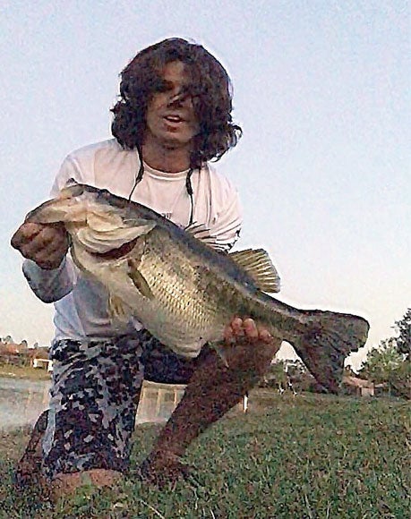 Student Lands Monster Florida Bass