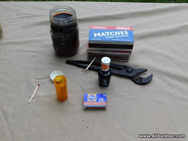 Make a DIY Fire Starter Kit With Waterproof Matches