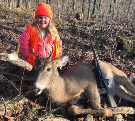 6-Year-Old Girl Slays Wisconsin Buck Under New Law