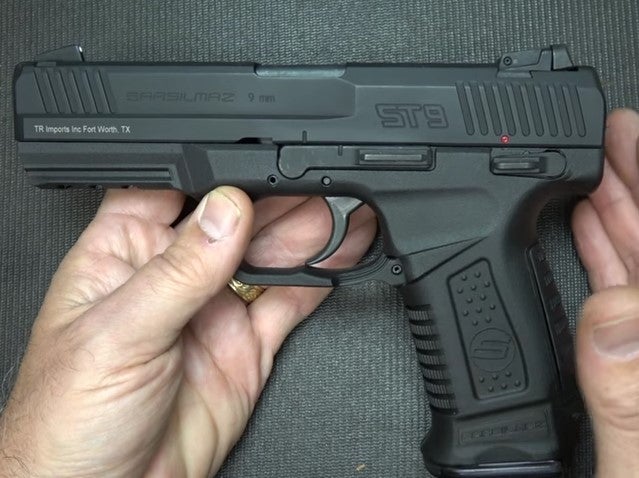 Watch: Sarsilmaz ST9 9mm Pistol Review