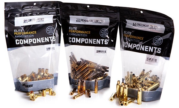 Sig Sauer Now Offering Brass Cartridge Cases for Reloading