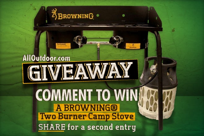 Win a Browning® Two Burner Camp Stove – Comment to Enter! Win a Browning® Two Burner Camp Stove – Comment to Enter!