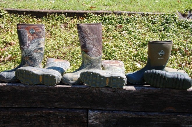 When hunting in wet weather, footwear is critical