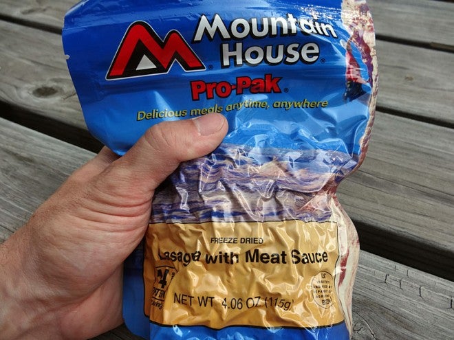 Lightweight food for backpacking