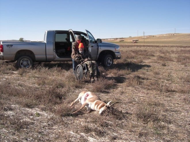 CamoTherapy: permit to hunt from a vehicle