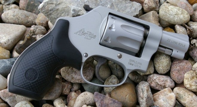 Smith Wesson AirLite 317 .22LR revolver