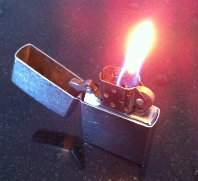 Zippo survival lighter