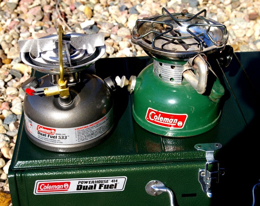 Triviaal Afkorten droom Coleman Sportster and Powerhouse Dual Fuel stoves - AllOutdoor.com