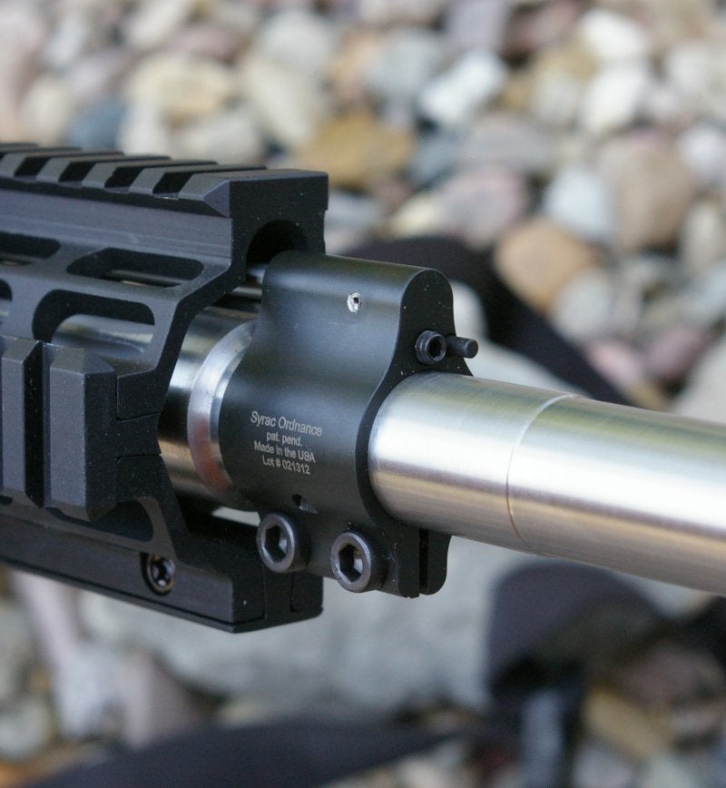 Syrac Ordnance Adjustable AR-15 Gas Block Syrac Ordnance Adjustable AR-15 Gas Block
