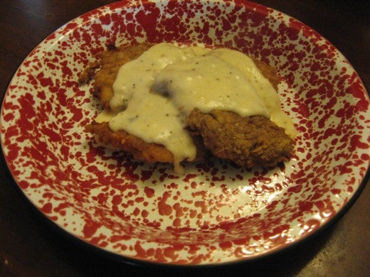 Chicken-Fried Deer Steaks With Cream Gravy