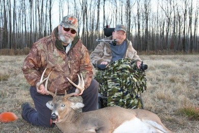 Ralph and Don with their Wisconsin 8-point