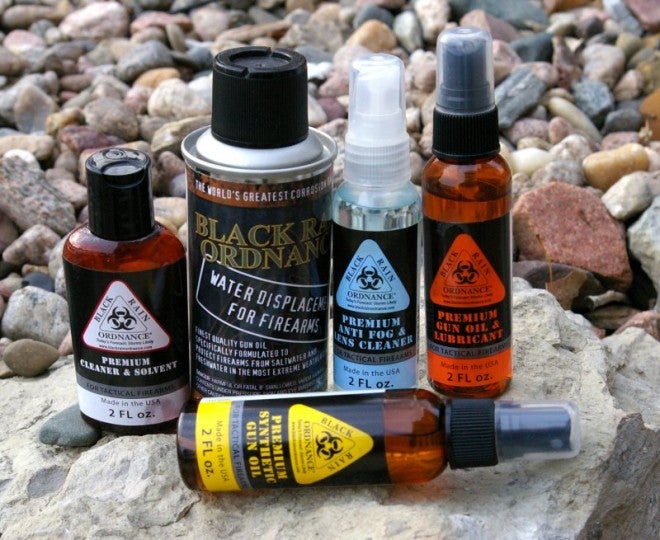 Black Rain Gun Care Products