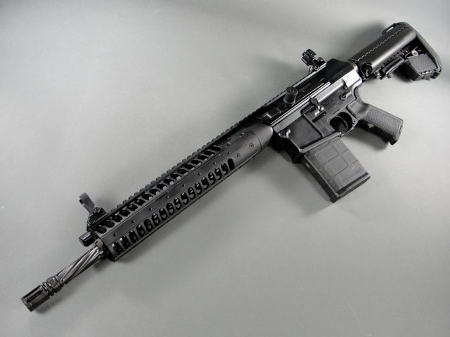 LWRC REPR Limited with spiral fluted barrel. Source: On Point Supply