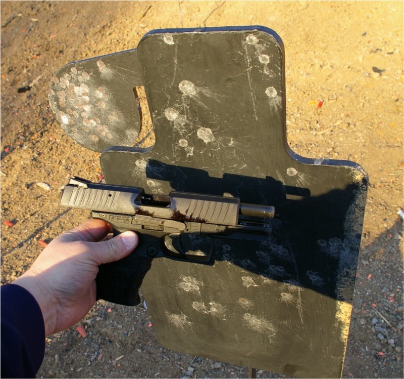 Pistol Centerfire Shooting Details about   1/4" AR500 Steel 24" Circle Target Practice Plate 