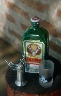 Jaegermeister features a stag on the label.