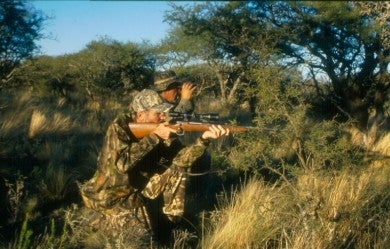 The terrain in La Pampa is perfect for spot-and-stalk hunting.