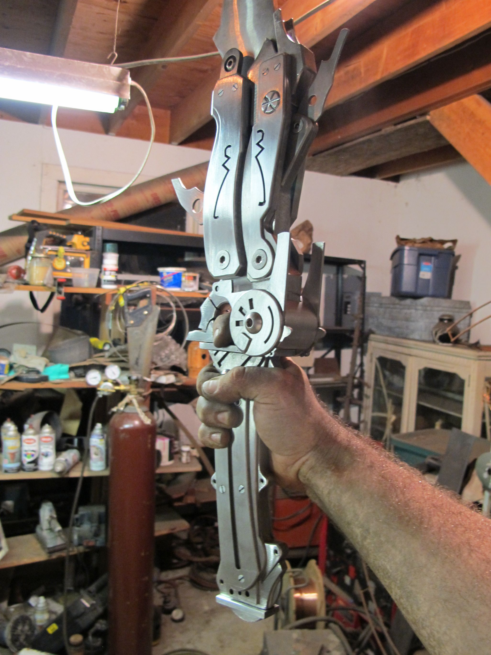 24 - Blazefire saber detail