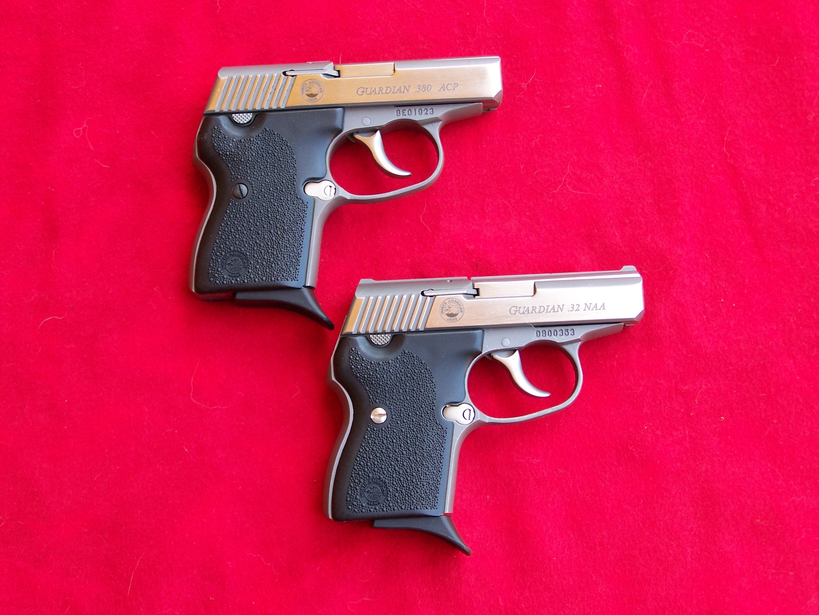 380 ACP and .32NAA Guardian Pistols North American Arms - AllOutdoor.com.