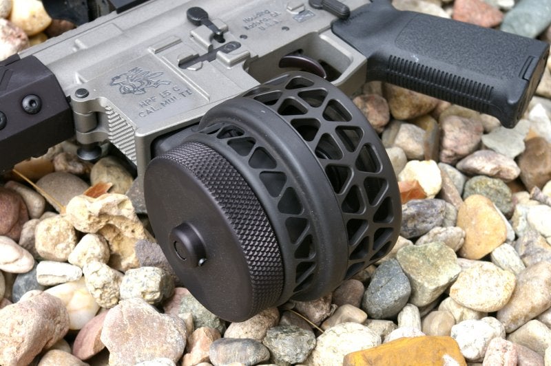 Review: X Products High Capacity AR15 and AR10 Drum Magazines.