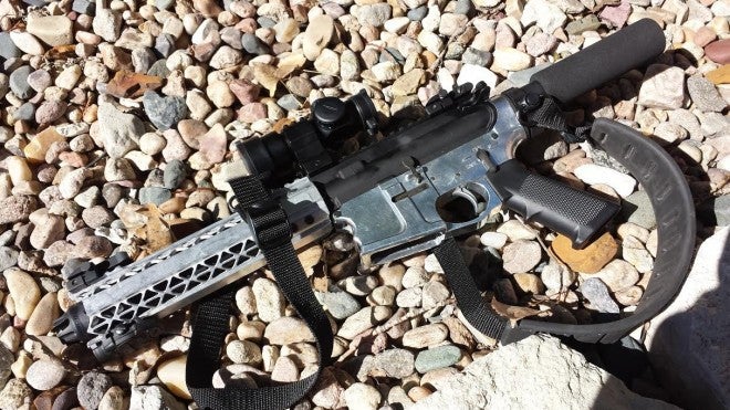 No Guts No Glory “Rat Rod” AR15 Pistol Build