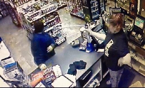 Video: Store Robbery Stopped by Bug Spray