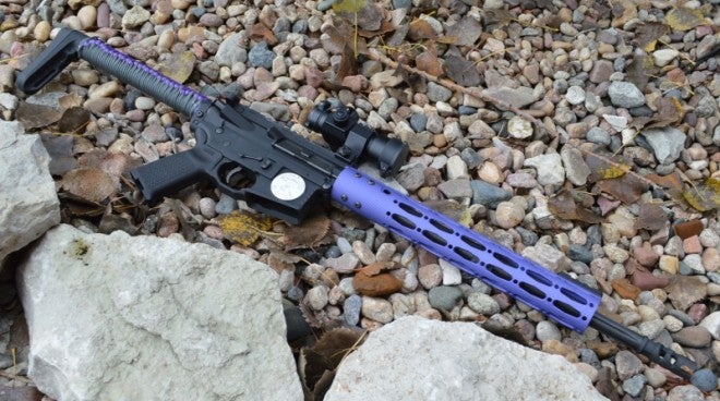 Purple Passion AR15 Build for my Wife