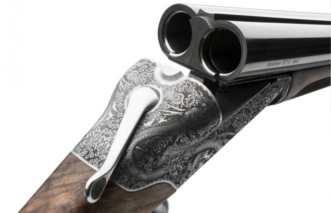 Beretta 486 With Barrels Open