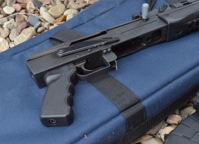 The Centurion 39 AK Pistol is a compact package with fun written