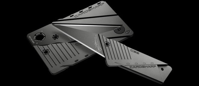 Cardsharp3 Plastic & Stainless Steel Credit Card Folding Knife