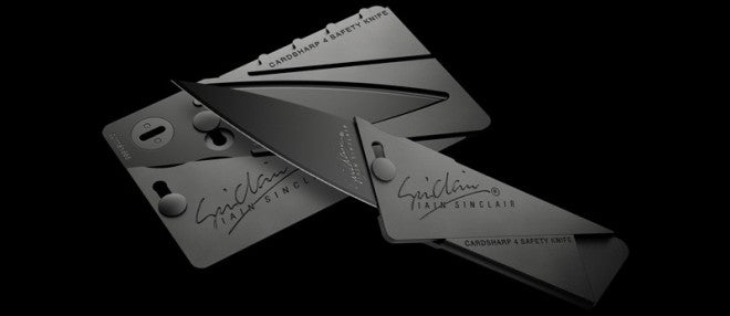 Cardsharp Aluminum and Stainless Steel Credit Card Knife