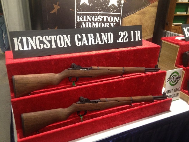 The Kingston Armory .22 LR Garand is a Small Caliber Replica of the Original