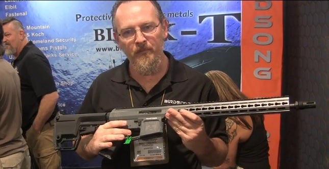 Birdsong Manufacturing Introduces Raptor Rifle at SHOT Show 2015