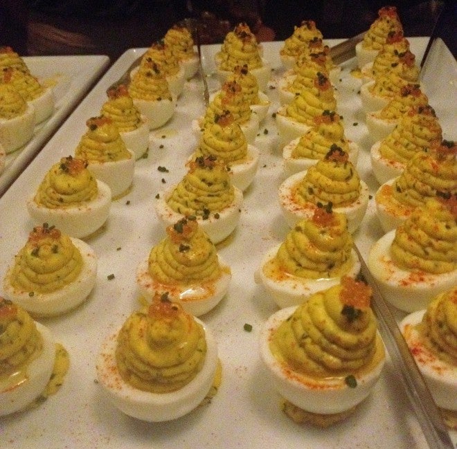 Spicy Deviled Eggs