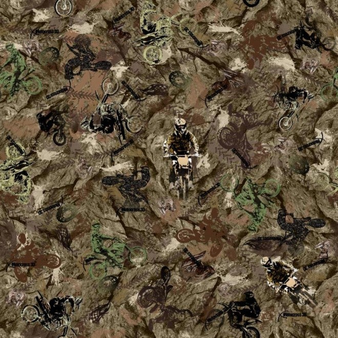 Youth Extreme Outdoors' Motocross 3D Camo Pattern