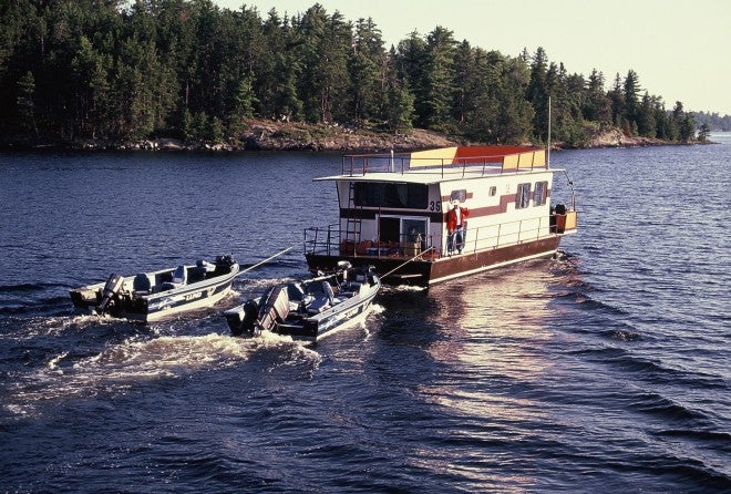 Rainy Lake, Ontario: Houseboat Fishing At Its Best