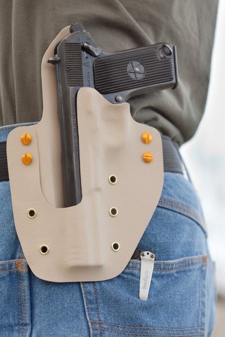 TT33 pistol in a custom Kydex holster