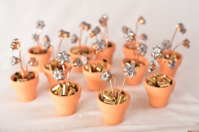 Multiple bullet bloom arrangements can be bought at a discount.