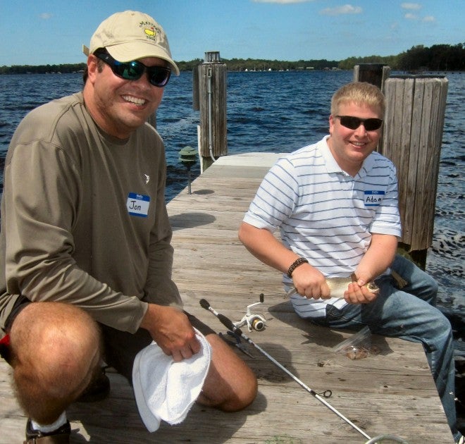 Wounded Warriors Enjoy Fishing, Sailing, Boating